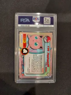PSA 9 Jigglypuff 1999 Topps Pokemon - Image 2