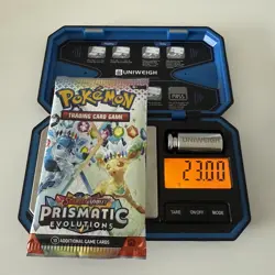 5x HEAVY 23g Prismatic Evolutions Booster Packs - Pokemon TCG - Image 1