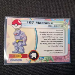 Pokemon Cards Machop #66 Machoke #67 Machamp #68 TOPPS Series 1 - Image 3