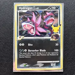 POKEMON CELEBRATIONS HYDREIGON C LV.61 SWSH138 PROMO TCG HOLO - Image 1