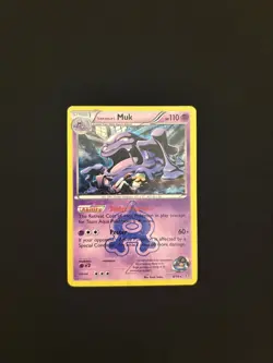 Pokemon TCG Team Aqua’s Muk 8/34 Double Crisis Holo Vintage - Image 1