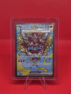 Pokemon TCG Hearthflame Mask Ogerpon ex 148/131 Sv: Prismatic Evolutions Holo - Image 1