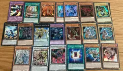 Yu-Gi-Oh Sammlung Bulk Holo Rare Gold Weisser Drache Dunkler Magier Sliver 1st Ed - Image 1
