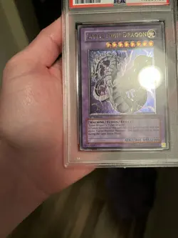 Yu-Gi-Oh! Cyber Twin Dragon Ultimate Rare 1st Edition EURO PSA 7 Nm CRV-EN035 - Image 2