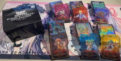 YuGiOh 5D’s Signer Dragon Card Sleeve protector 70x6 PCS + Field Center Card x6 - Image 1