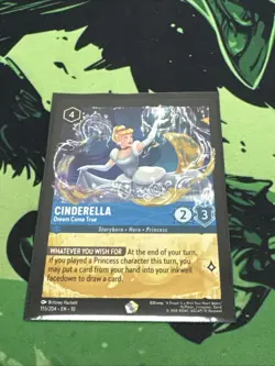 Cinderella - Dream Come True Legendary | Disney Lorcana Deck Builder | 155/204 - Image 1
