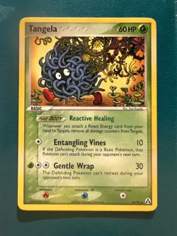 Tangela 44/92 EX Legend Maker (2006) Pokemon Card | Vintage | LP-MP - Image 1