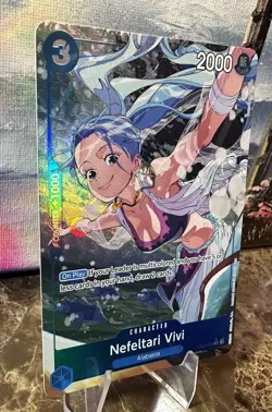 Nefeltari Vivi EB02-026 Alternate Art Anime 25th Collection One Piece Card Engli - Image 3
