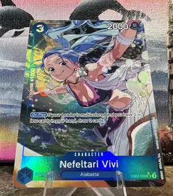 Nefeltari Vivi EB02-026 Alternate Art Anime 25th Collection One Piece Card Engli - Image 4