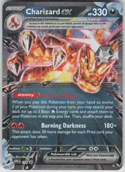 Charizard ex 196 (Reverse Holo) SV: Scarlet & Violet Promo Cards - Image 1