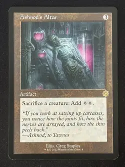 1x MTG Ashnod's Altar - The Brothers' War: Retro Frame Artifacts (BRR) #4 - Image 3