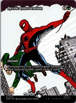 Heroic Intervention (Borderless) Marvel Universe Eternal-Legal Regular - Image 1