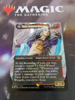 Mtg. Kuja, Genome Sorcerer. Surge Foil Borderless. Final Fantasy. Pack Fresh - Image 1