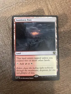 MTG Sundown Pass 286 Regular Innistrad Remastered INR NM Free Shipping - Image 1