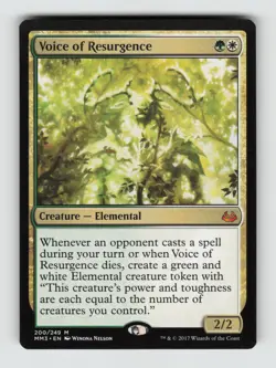 Voice of Resurgence*Non-Foil* Modern Masters 2017 200 LP - Image 1