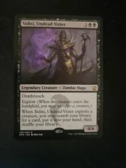 Sidisi, Undead Vizier x1 - English LP MTG - Image 1