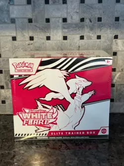 Pokemon Scarlet and Violet White Flare Elite Trainer Box ETB Sealed NEW IN BOX - Image 1