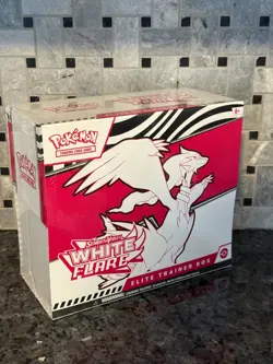 Pokemon Scarlet and Violet White Flare Elite Trainer Box ETB Sealed NEW IN BOX - Image 2