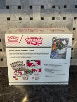 Pokemon Scarlet and Violet White Flare Elite Trainer Box ETB Sealed NEW IN BOX - Image 3
