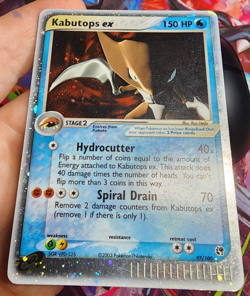 Kabutops ex 97/100 - Ultra Rare Holo - EX Sandstorm - Pokemon TCG - LP - Image 3