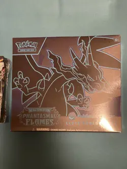 Pokemon Phantasmal Flames Booster Box! Pokemon Center ETB + Charizard UPC! TCG - Image 3