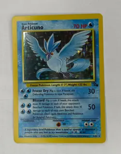 Articuno Holo - Fossil Set Unlimited (1999) - Near Mint - Vintage Pokemon - Image 1