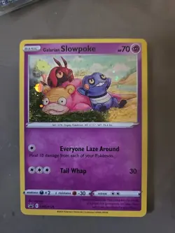 Galarian Slowpoke SWSH126 - Pokemon Sword & Shield BlackStar Promo NM - Image 1