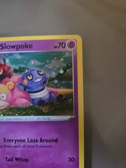 Galarian Slowpoke SWSH126 - Pokemon Sword & Shield BlackStar Promo NM - Image 4