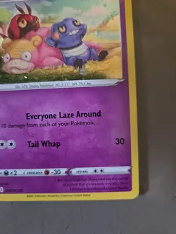 Galarian Slowpoke SWSH126 - Pokemon Sword & Shield BlackStar Promo NM - Image 5