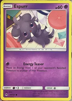 Espurr - 44/131 - Forbidden Light Pokemon 2018 - Image 1