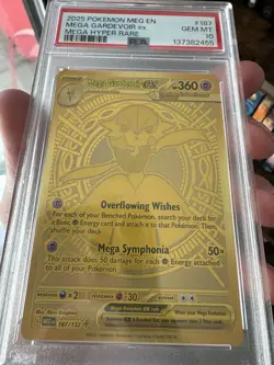 Mega Gardevoir ex Gold Mega Hyper Rare PSA 10 | 2025 Pokemon Mega Evolution - Image 1