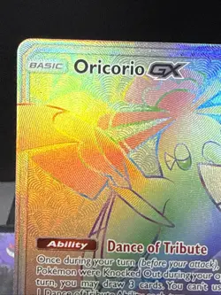 Pokemon Card Oricorio GX 255/236 Secret Rare Cosmic Eclipse Near Mint - Image 2