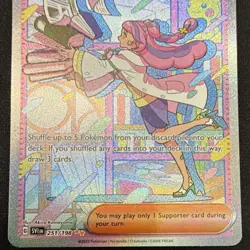 Pokemon Miriam Full Art Trainer Special Illustration Rare Holo SV01 251/198 - Image 4