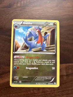 Gabite - 89/124 - Dragon Call - Uncommon LP - English Pokemon Dragons Exalted - Image 1