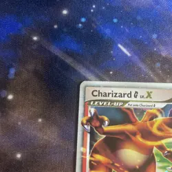 2009 Pokemon Charizard G LV.X #DP45 Diamond and Pearl Black Star Promo Holo Rare - Image 2