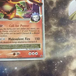 2009 Pokemon Charizard G LV.X #DP45 Diamond and Pearl Black Star Promo Holo Rare - Image 5