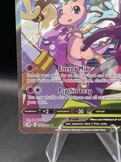 Mew V 251/264 Full Alternate Art 2021 Pokemon SwSh Fusion Strike SwSh08 TCG - Image 5