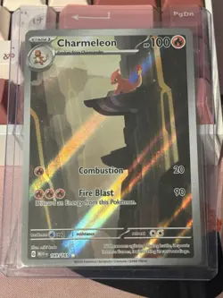 Pokemon Scarlett & Violet 151 Full Art Charizard, Charmeleon, Charmander NM - Image 4