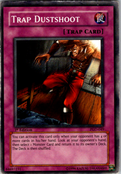 Yugioh Trap Dustshoot PGD-049 Common 1st Ed - Image 1