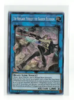 TRI-BRIGADE FERRIJIT THE BARREN BLOSSOM MP21-EN196 1ST EDITION YUGIOH TCG LP - Image 1