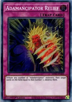 Adamancipator Relief MP21-EN235 1st Super Rare NM Yu-Gi-Oh! DNA GAMES - Image 1