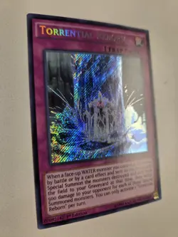 Torrential Reborn MP14-EN046 Secret Rare Yugioh 1st Edition 2014 Mega-Pack NM - Image 2