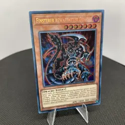Yugioh Finsterer Bewaffneter Drache LCKC-DE068 Secret Rare Near Mint - Image 5