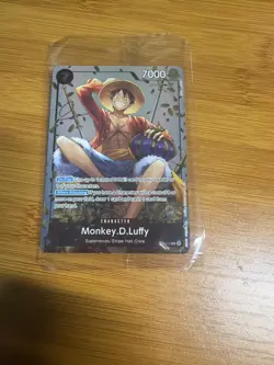 ONE PIECE Car Monkey.D.Luffy P-075 Sealed Promo NM/M - Image 1