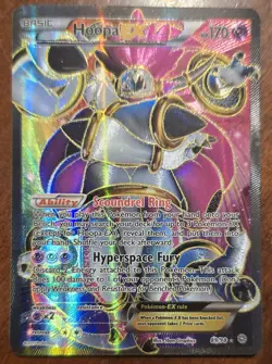 Pokemon Card Hoopa EX 89/98 Full Art, XY Ancient Origins Near Mint Condition - Image 1