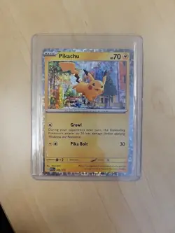 Pokemon Card Pikachu 2023 Mcdonalds Silver Border Promo Holo Ultra Rare 006/015 - Image 1