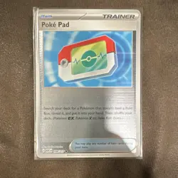 Pokemon TCG Poke Pad Trainer-Item Card ASC 198/217 English 2023 Studio Bora Inc. - Image 1