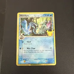 Pokemon Card TCG - Mimikyu Delta Species SWSH136 Promo Celebrations - Image 1