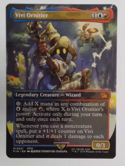 Vivi Ornitier (Borderless) Final Fantasy Regular NEAR MINT 321 - Image 1