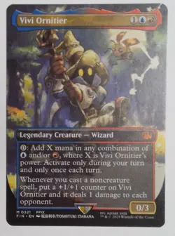 Vivi Ornitier (Borderless) Final Fantasy Regular NEAR MINT 321 - Image 2